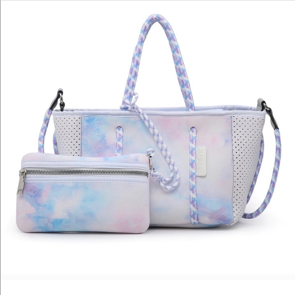 🆕 *LAST ONE* Set of 2 Neoprene Tie Dye Bags